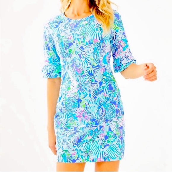 Lily Pulitzer Fiesta Dress. Size 2 - Picture 1 of 6